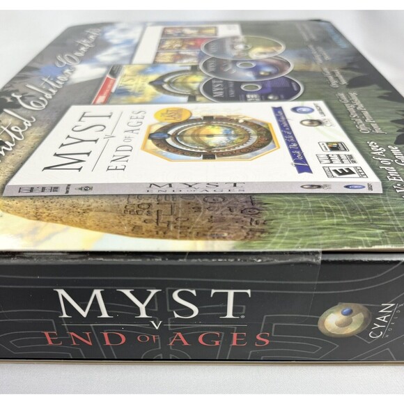 Myst V: End of Ages - Limited Edition PC Windows/Mac 2005 New Factory Sealed - Picture 12 of 12